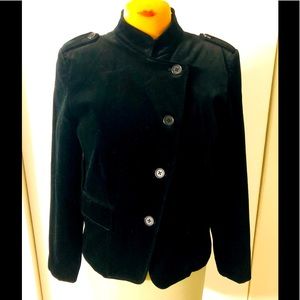 🎷Pursuits LTD Velvet  Jacket Sz 14 🎊Buttons Down 🎉Elegance Classic